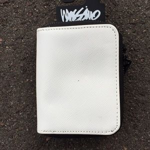 White wallet
